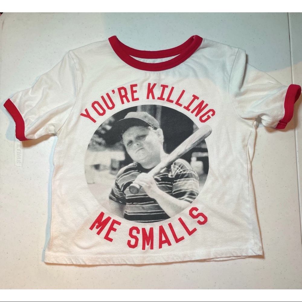 Novelty T-shirt women’s crop small.